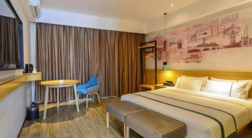 Bed in City Comfort Inn Lijiang Ancient Town