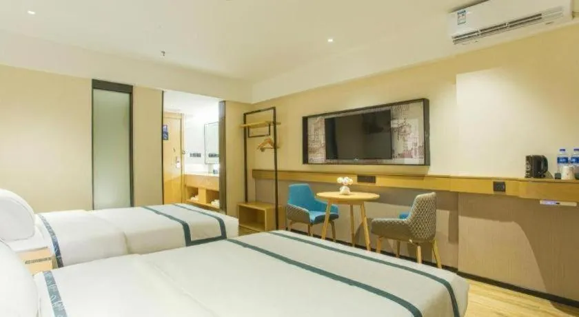 Bed in City Comfort Inn Lijiang Ancient Town