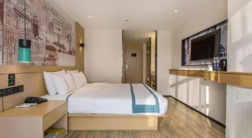 Bed in City Comfort Inn Lijiang Ancient Town