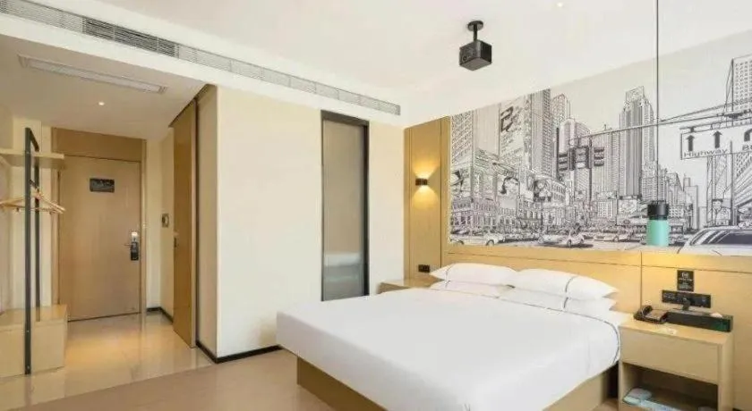 Bed in City Comfort Inn Lijiang Ancient Town