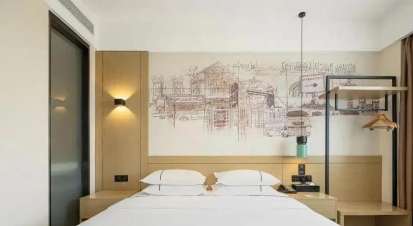 Bed in City Comfort Inn Lijiang Ancient Town