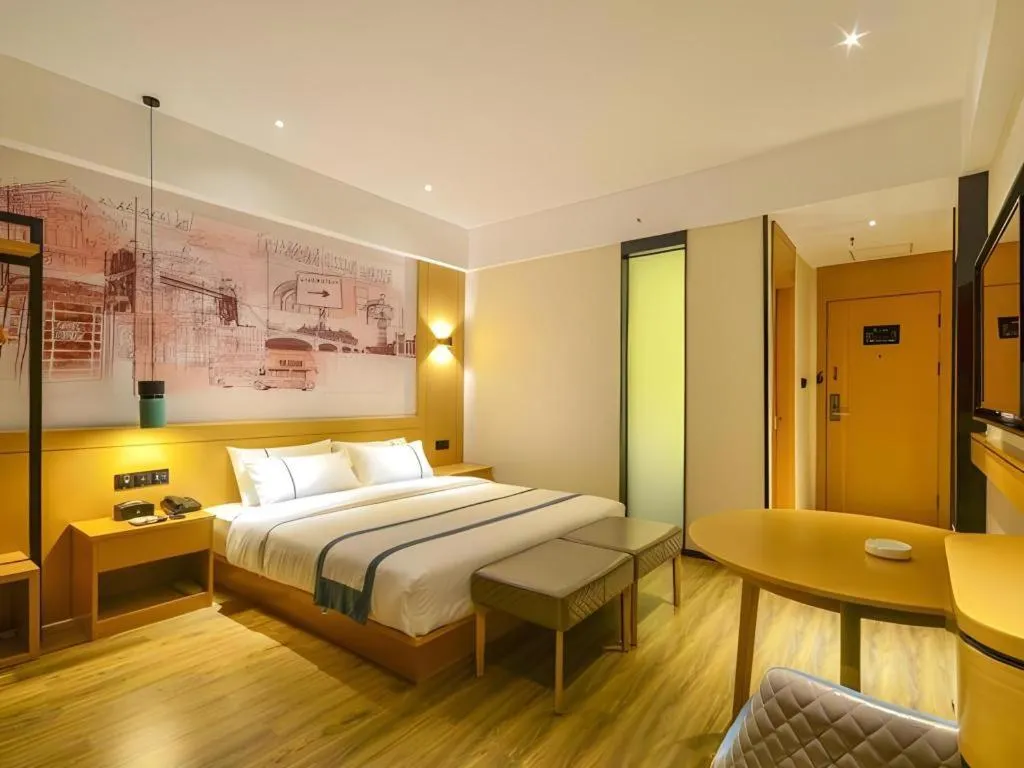 Bed in City Comfort Inn Lijiang Ancient Town