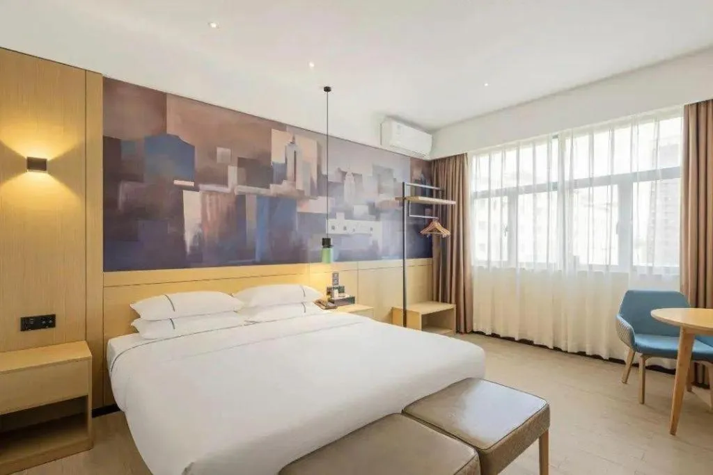 Bed in City Comfort Inn Lijiang Ancient Town