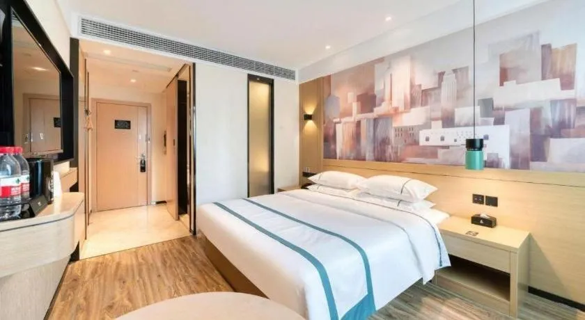 Bed in City Comfort Inn Lijiang Ancient Town