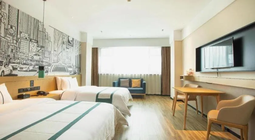 Bed in City Comfort Inn Honghu Avenue