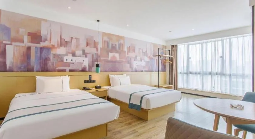 Bed in City Comfort Inn Honghu Avenue