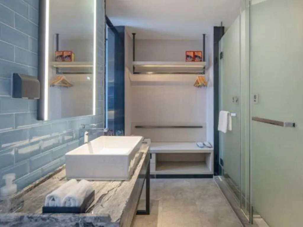 Bed in Echarm Hotel Nanning Dongge Macun Metro Station