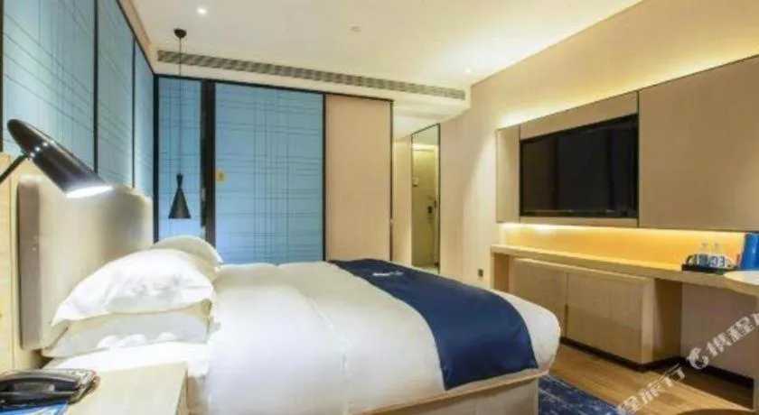Bed in Echarm Hotel Nanning Dongge Macun Metro Station