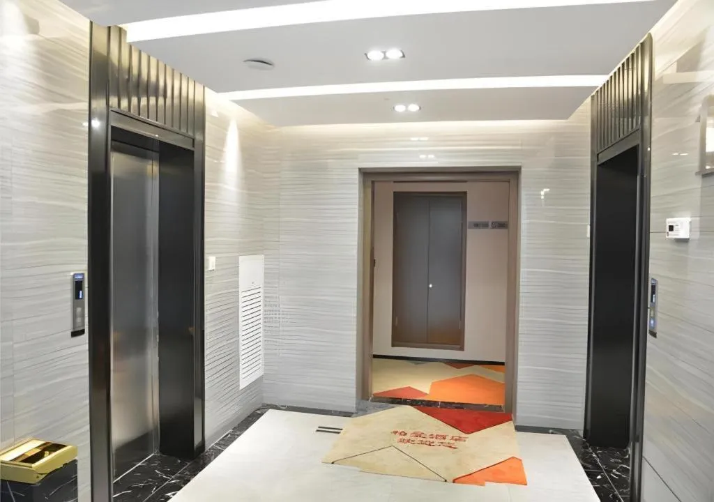 Bed in Borrman Hotel Ji'nan Aoti Center East Provincial Hospital