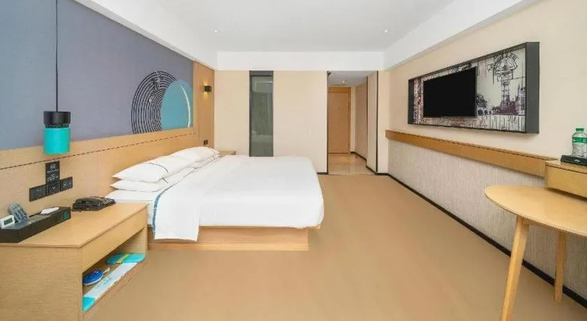 Bed in City Comfort Inn Dali High-speed Railway Station Erhai Park