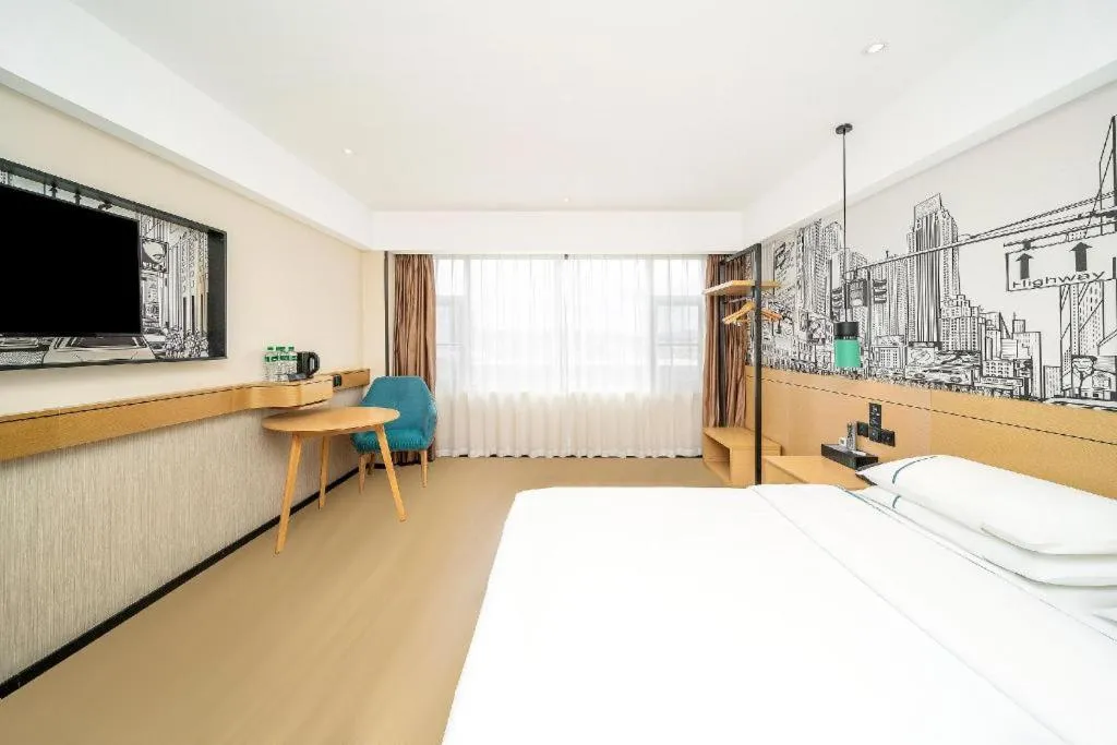 Bed in City Comfort Inn Dali High-speed Railway Station Erhai Park