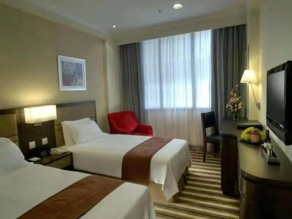 Bed in City Comfort Inn Zhaoqing Sihui Nanjiang Industrial Park