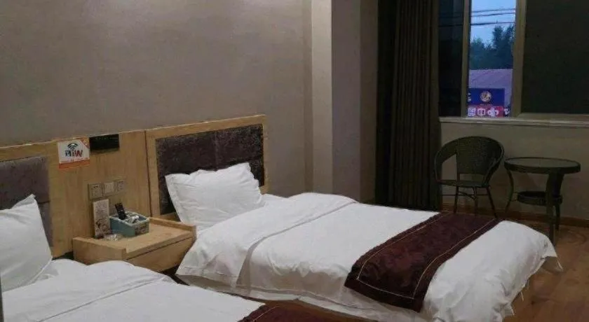 Bed in City Comfort Inn Zhaoqing Sihui Nanjiang Industrial Park