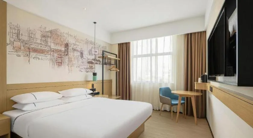 Bed in City Comfort Inn Liuzhou Liucheng