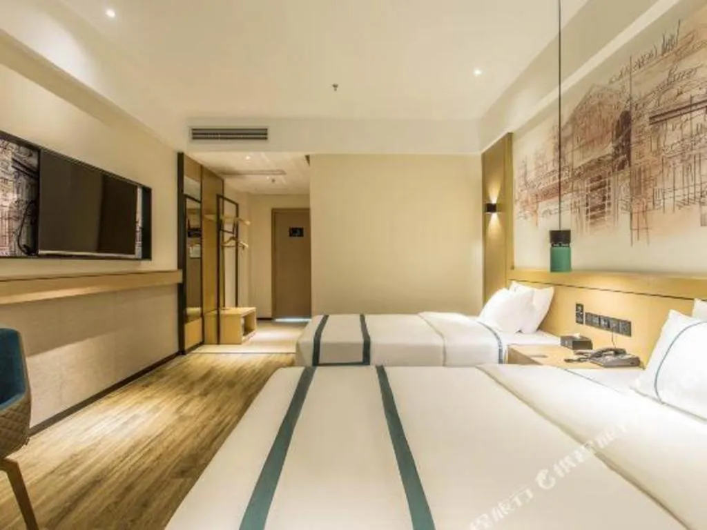 Bed in City Comfort Inn Liuzhou Liucheng