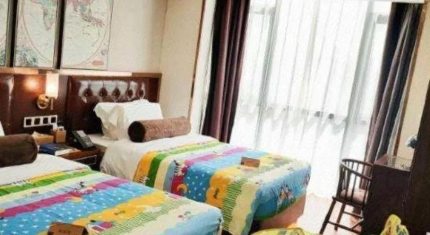 Bed in James Joyce Coffetel Guilin Railway Station Xiangbi Mountain Liangjiang Sihu Wharf