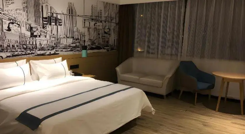 Bed in City Comfort Inn Foshan Sanshui Datang Bed in City Comfort Inn Foshan Sanshui Datang