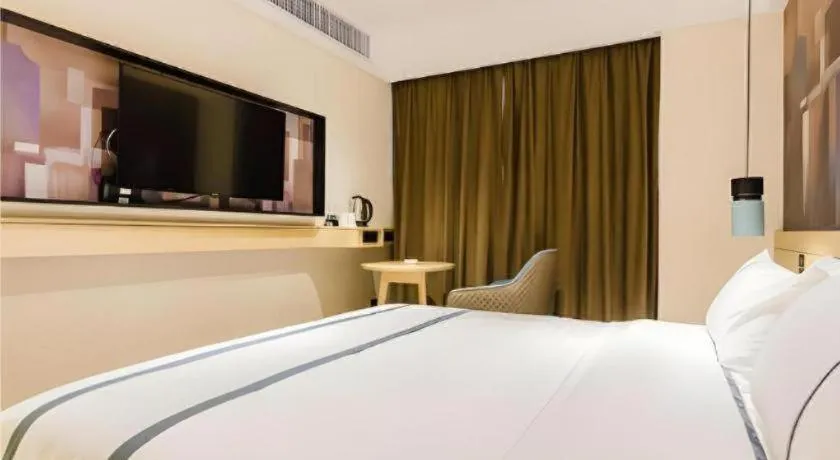 Bed in City Comfort Inn Foshan Sanshui Datang