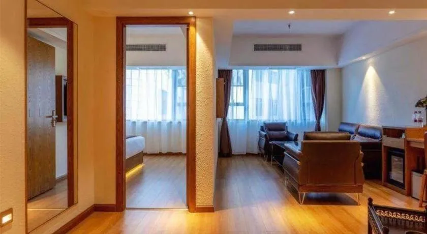 Bed in James Joyce Coffetel Kunming Railway Station Huancheng Nan Road Metro Station