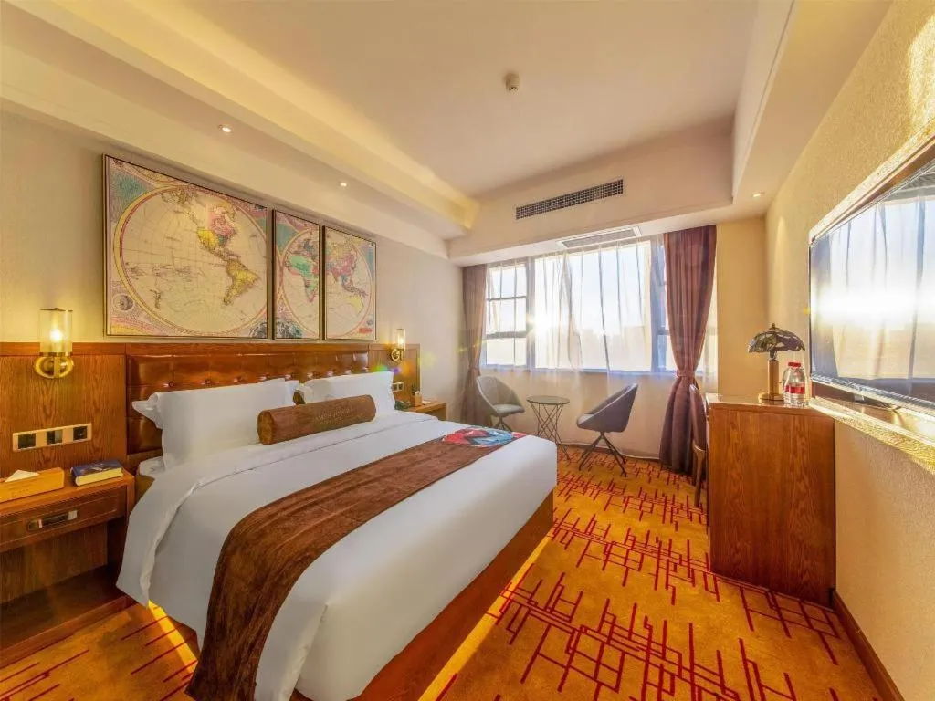 Bed in James Joyce Coffetel Kunming Railway Station Huancheng Nan Road Metro Station