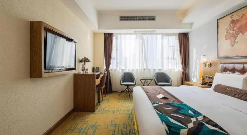 Bed in James Joyce Coffetel Kunming Railway Station Huancheng Nan Road Metro Station