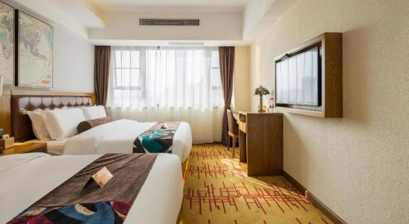 Bed in James Joyce Coffetel Kunming Railway Station Huancheng Nan Road Metro Station