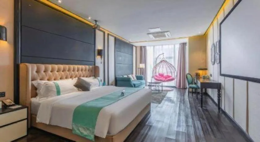 Bed in Xana Hotelle Nanchang Gaoxin Avenue Juren International