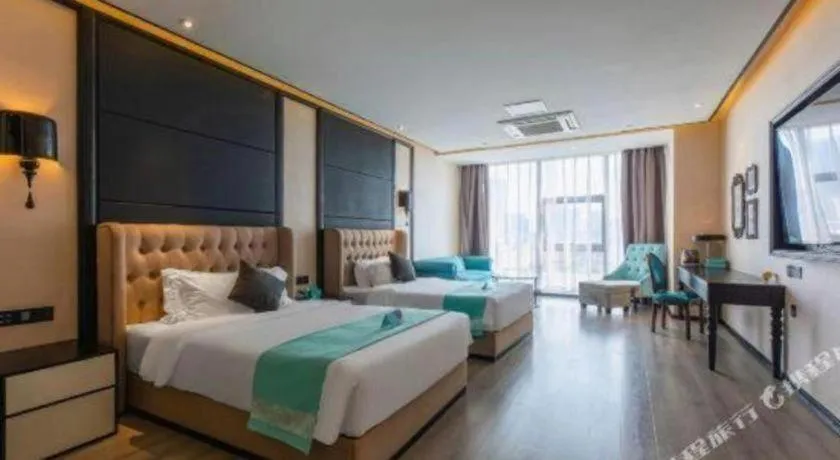 Bed in Xana Hotelle Nanchang Gaoxin Avenue Juren International