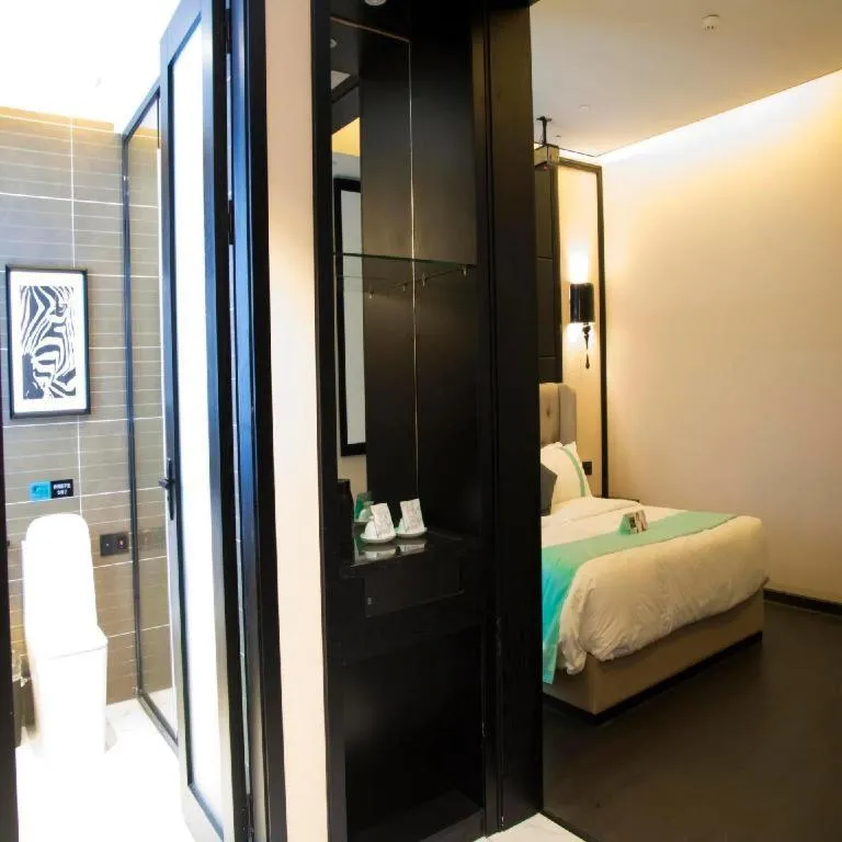 Bed in Xana Hotelle Nanchang Gaoxin Avenue Juren International