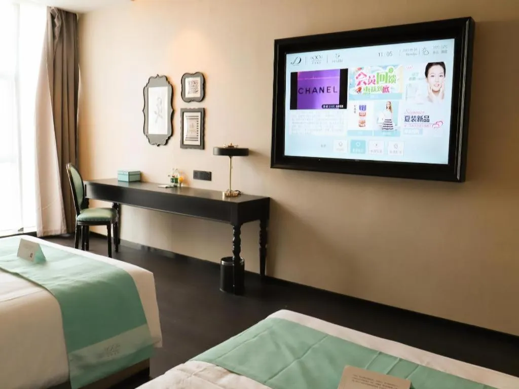 Bed in Xana Hotelle Nanchang Gaoxin Avenue Juren International