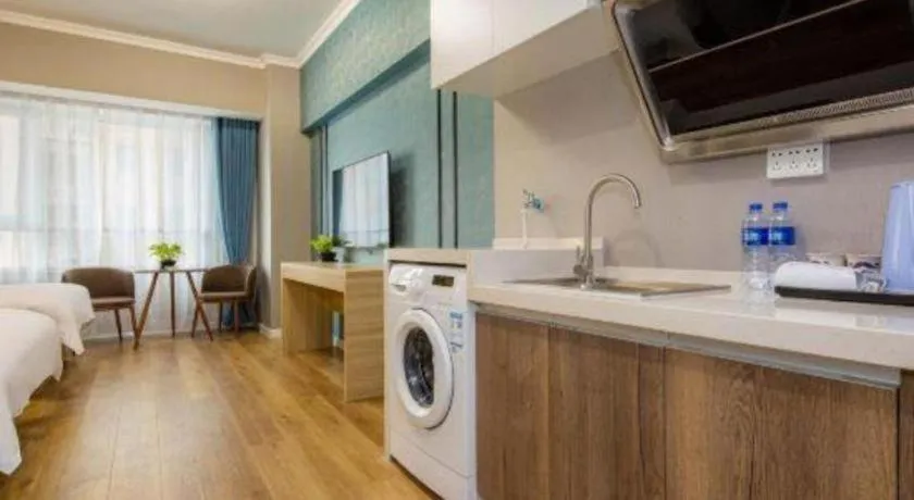 Bed in PAI Hotel Xi'an Kunming Road Hancheng South Road Metro Station