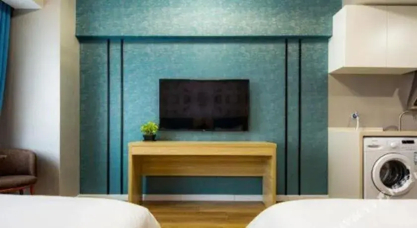 Bed in PAI Hotel Xi'an Kunming Road Hancheng South Road Metro Station Bed in PAI Hotel Xi'an Kunming Road Hancheng South Road Metro Station