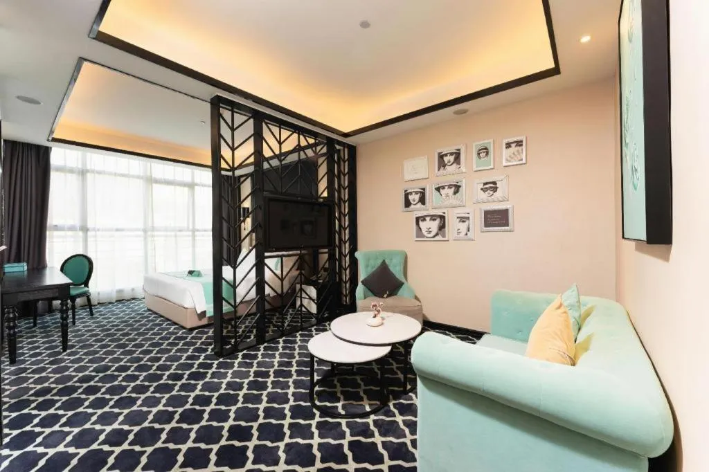 Bed in Xana Hotelle Guangzhou Luogang Science City Huangpi Metro Station