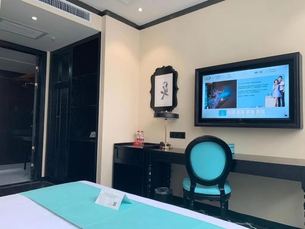 Bed in Xana Hotelle Guangzhou Luogang Science City Huangpi Metro Station