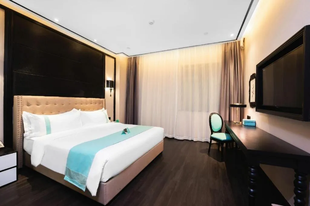 Bed in Xana Hotelle Guangzhou Luogang Science City Huangpi Metro Station