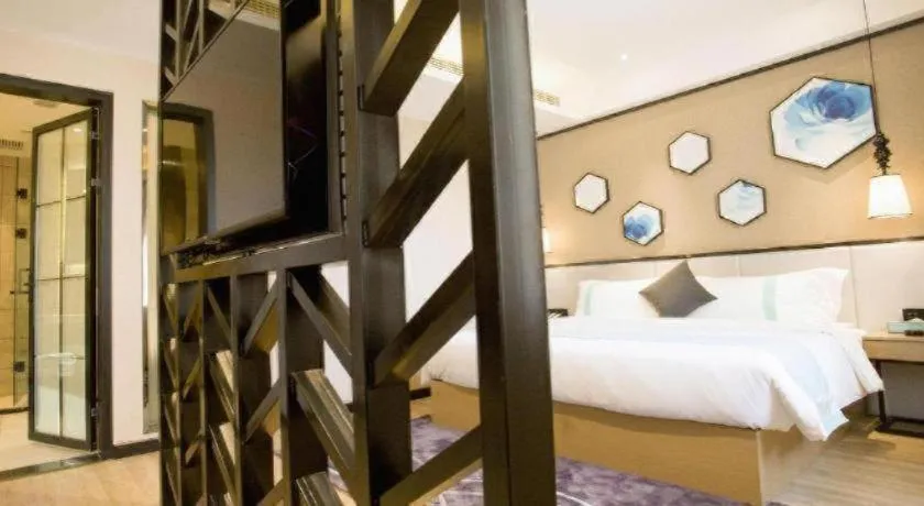 Bed in Xana Lite Hotelle Yan'an Baota Mountain