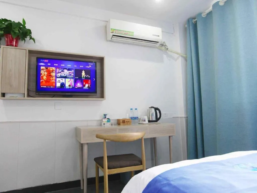 Bed in Pai Hotel Xuzhou Railway Station