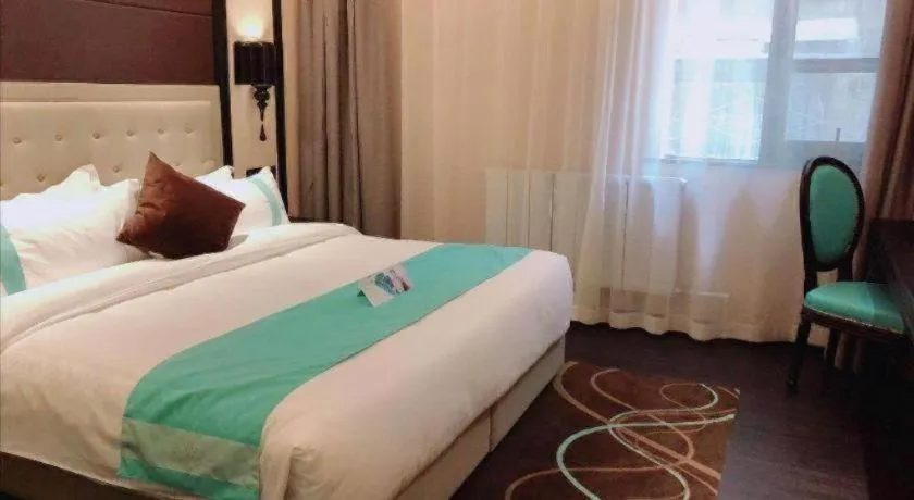 Bed in Xana Hotelle Xi'an Zhonglou, Huimin Street Metro Station