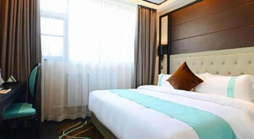 Bed in Xana Hotelle Xi'an Zhonglou, Huimin Street Metro Station