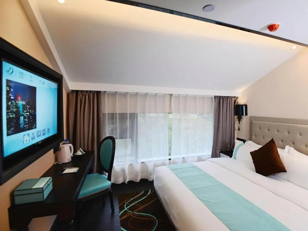 Bed in Xana Hotelle Xi'an Zhonglou, Huimin Street Metro Station