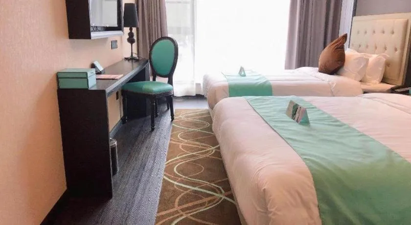 Bed in Xana Hotelle Xi'an Zhonglou, Huimin Street Metro Station