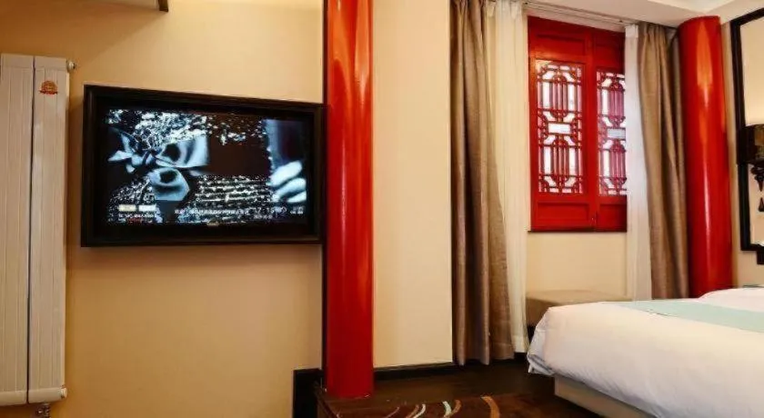 Bed in Xana Hotelle Xi'an Zhonglou, Huimin Street Metro Station