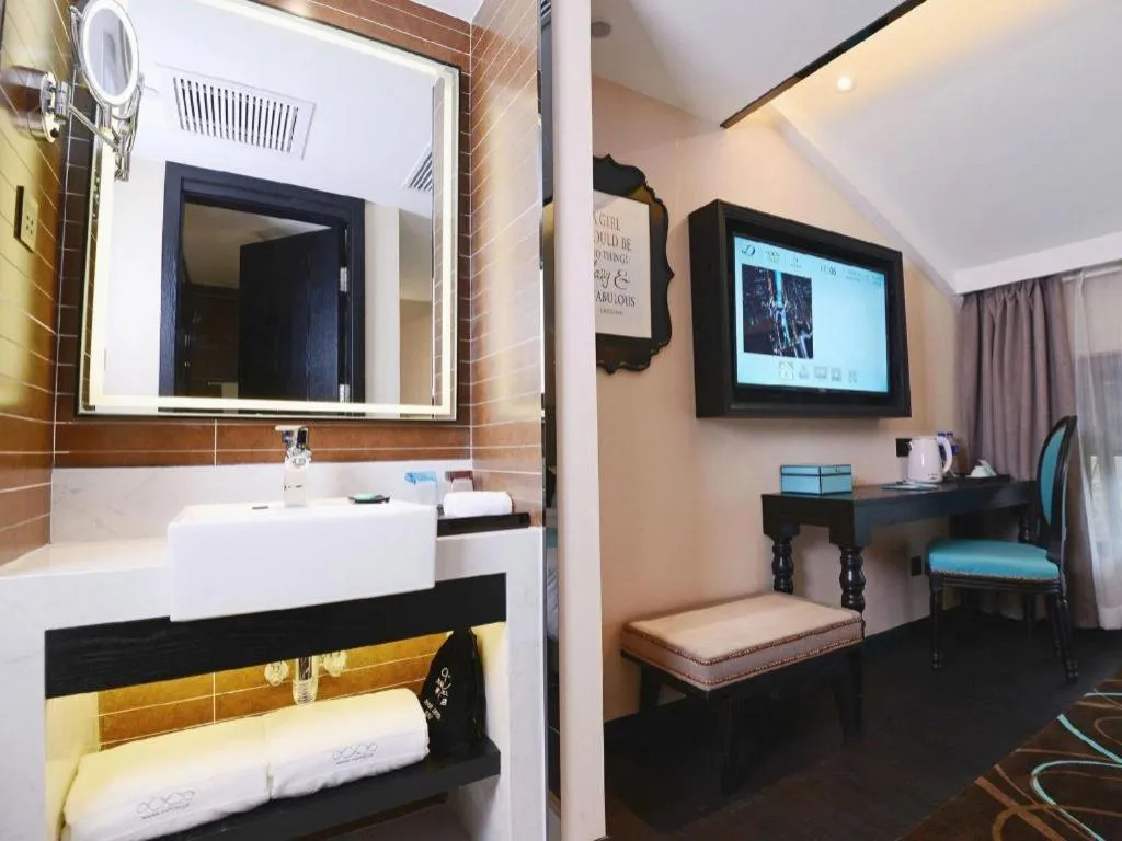 Bed in Xana Hotelle Xi'an Zhonglou, Huimin Street Metro Station