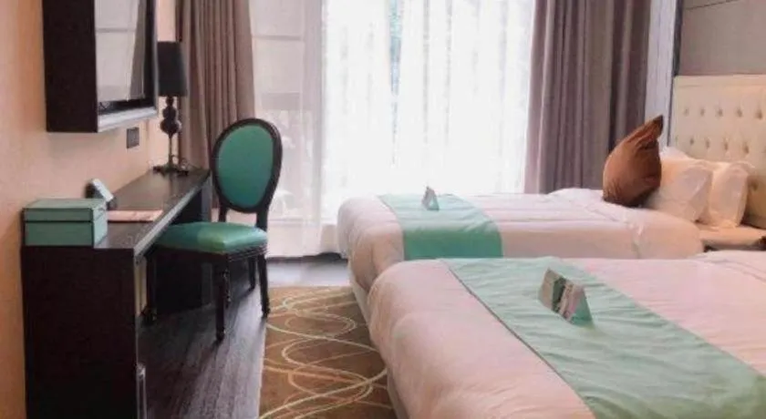 Bed in Xana Hotelle Xi'an Zhonglou, Huimin Street Metro Station