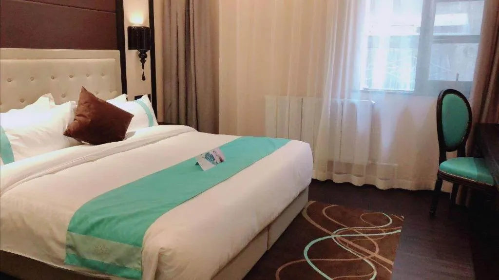 Bed in Xana Hotelle Xi'an Zhonglou, Huimin Street Metro Station