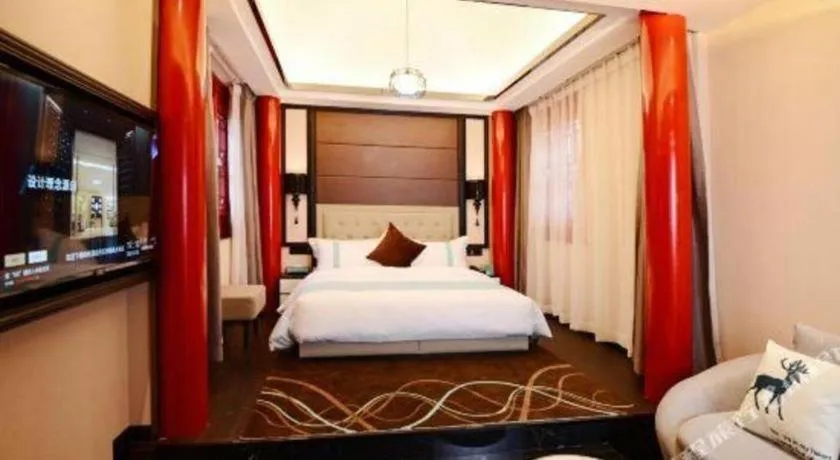 Bed in Xana Hotelle Xi'an Zhonglou, Huimin Street Metro Station