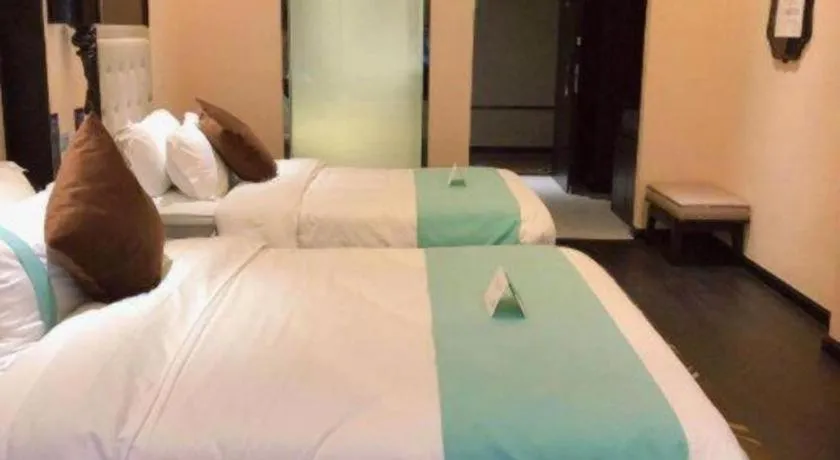 Bed in Xana Hotelle Xi'an Zhonglou, Huimin Street Metro Station