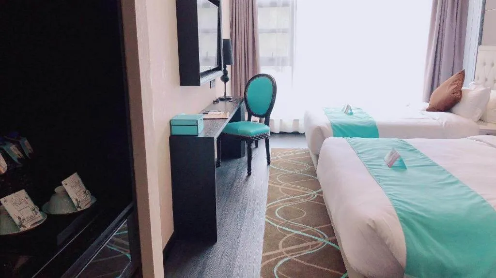 Bed in Xana Hotelle Xi'an Zhonglou, Huimin Street Metro Station