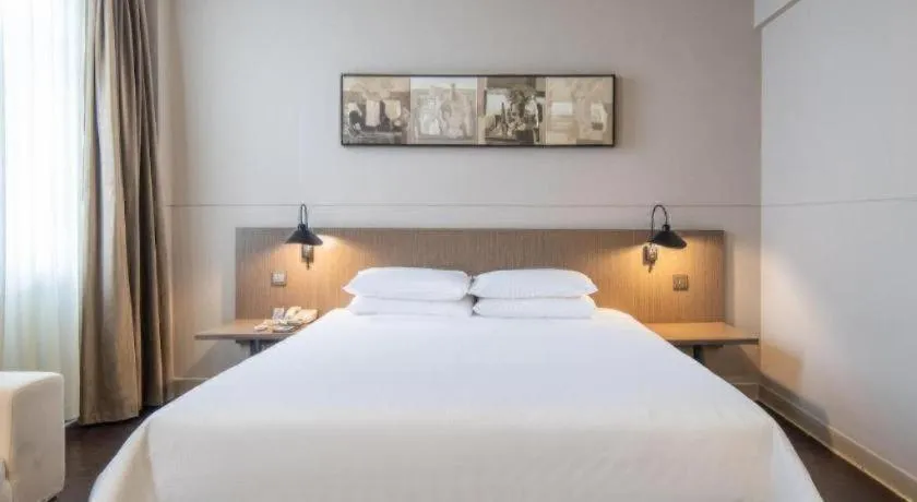 Bed in Jinjiang Inn Select Heze Wanxiang Plaza Guiling Road