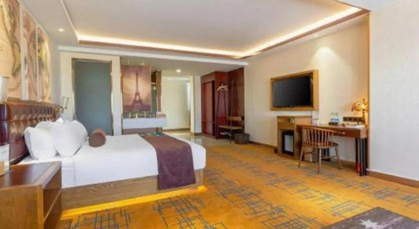 Bed in James Joyce Coffetel Lijiang Ancient City Dashuiche